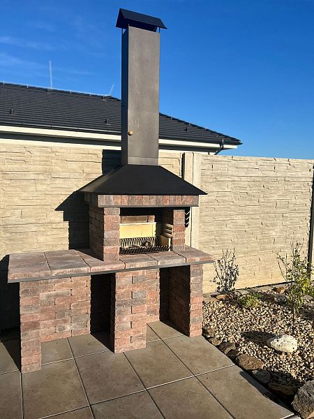 Realizace zahradního krbu na míru v Čáslavi