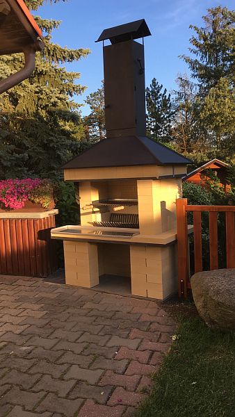 Stavba zahradních krbů