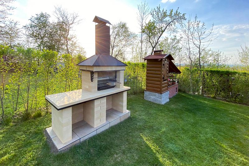 Stavba zahradních krbů