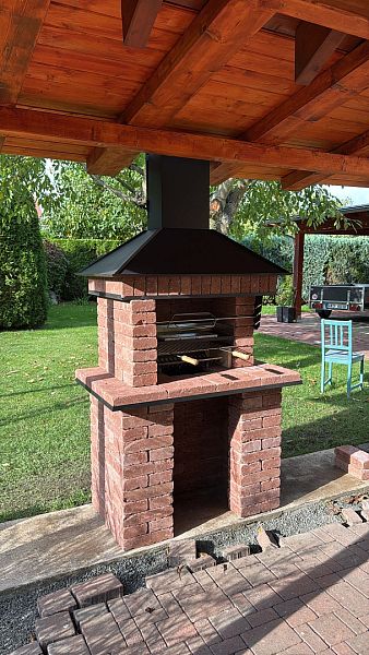 Stavba zahradních krbů